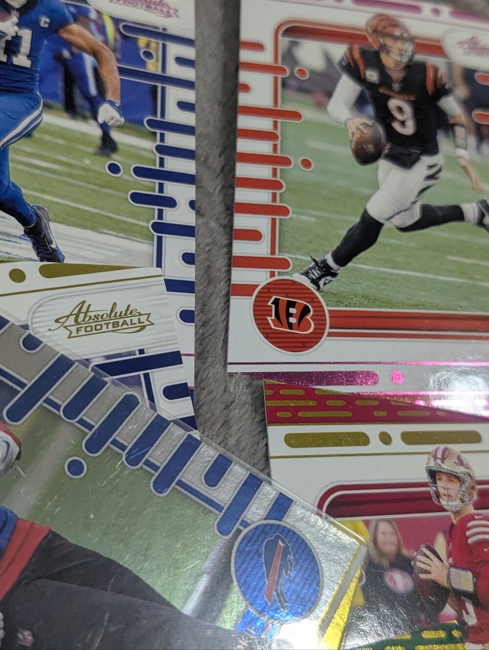 Drake Maye Yellow Rookie Football Card - Picture 4 of 6